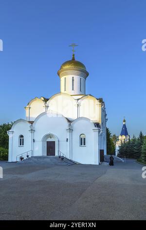 Kloster Zilantow, Kasan, Russland. Trinity Cathedral Stockfoto