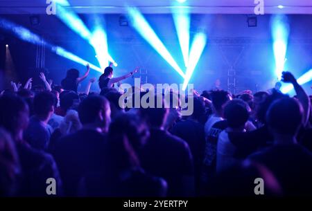 Besuchen Sie Shikari live im New Brighton Floral Pavilion, 15.04.13 Stockfoto