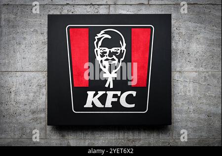 KFC-Firmenlogo Stockfoto