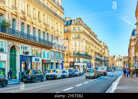 Paris, Prance-19. März 2024: Herrliches, wunderschönes Paris im frühen Frühling. Stockfoto