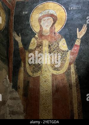 Im Inneren der Kirche St. Varvara mit Fresko Boyana in Sofia Bulgarien, Osteuropa, Balkan, EU Stockfoto