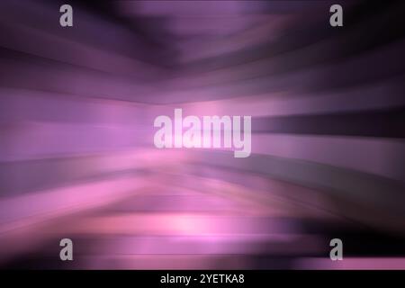 Abstrakter rosafarbener Hintergrund. Unscharfer Hintergrund gekrümmte Linien Rosa Farbton. Stockfoto