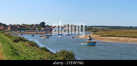 Burnham Overy Staithe North Norfolk Stockfoto