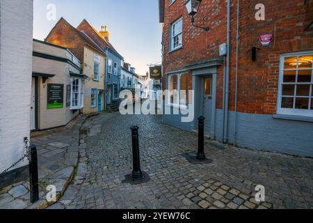 Quay Street, Lymington, Hampshire, England UK Stockfoto