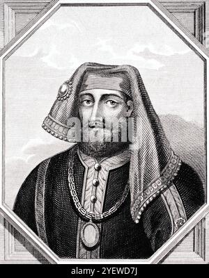 König Heinrich IV. Von England (1367–1413), aus einem Kupferstich um 1803. Stockfoto