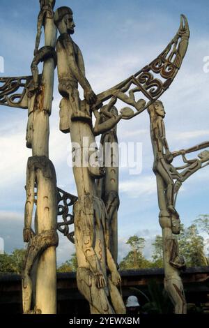 Indonesien. Irian Jaya Stockfoto