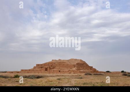 Im Iran. Region Chuzestan. Ahwaz. Choga Zanbil Zigurrat Stockfoto