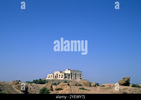 Irak. Die Residenz Von Saddam Hussein In Babylon Stockfoto