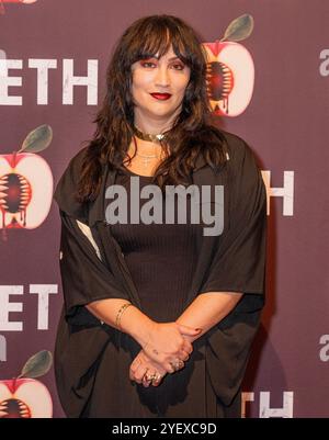 New York, NY, USA, 31. Oktober 2024: Eden Espinosa nimmt am 31. Oktober 2024 an der Off-Broadway Opening Night für Musical „Teeth“ im New World Stage Theatre in New York Teil. Quelle: Lev Radin/Alamy Live News Stockfoto