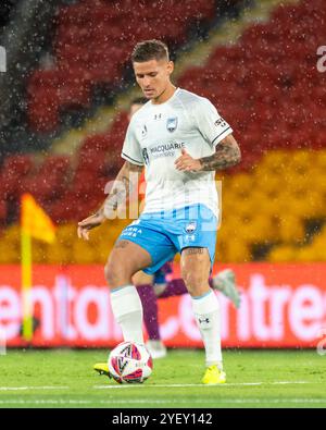 Während der dritten Runde des A-League-Spiels zwischen Brisbane Roar und Sydney FC im Suncorp Stadium am 1. November 2024 in Brisbane, Australien. Stockfoto