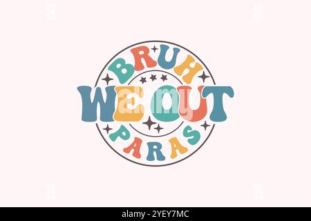 Sommer-T-Shirt-Design im Retro-Look Stock Vektor