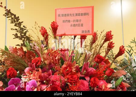 Taiwan, China. November 2024. Sänger Andy Lau tritt am 1. November 2024 in der Taipei Arena auf. (Foto: Costfoto/NurPhoto) Credit: NurPhoto SRL/Alamy Live News Stockfoto