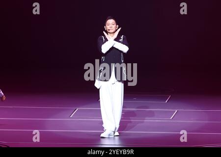 Taiwan, China. November 2024. Sänger Andy Lau tritt am 1. November 2024 in der Taipei Arena auf. (Foto: Costfoto/NurPhoto) Credit: NurPhoto SRL/Alamy Live News Stockfoto