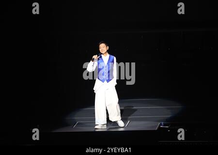 Taiwan, China. November 2024. Sänger Andy Lau tritt am 1. November 2024 in der Taipei Arena auf. (Foto: Costfoto/NurPhoto) Credit: NurPhoto SRL/Alamy Live News Stockfoto