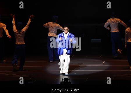 Taiwan, China. November 2024. Sänger Andy Lau tritt am 1. November 2024 in der Taipei Arena auf. (Foto: Costfoto/NurPhoto) Credit: NurPhoto SRL/Alamy Live News Stockfoto