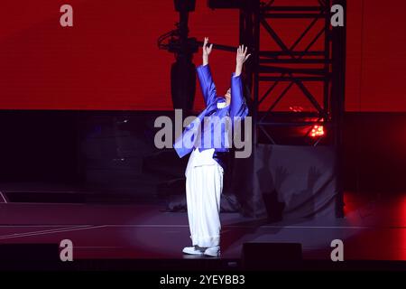 Taiwan, China. November 2024. Sänger Andy Lau tritt am 1. November 2024 in der Taipei Arena auf. (Foto: Costfoto/NurPhoto) Credit: NurPhoto SRL/Alamy Live News Stockfoto