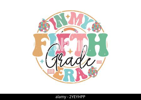 Lehrerbuch Hebeldesign SVG Stock Vektor