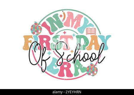 Lehrerbuch Hebeldesign SVG Stock Vektor