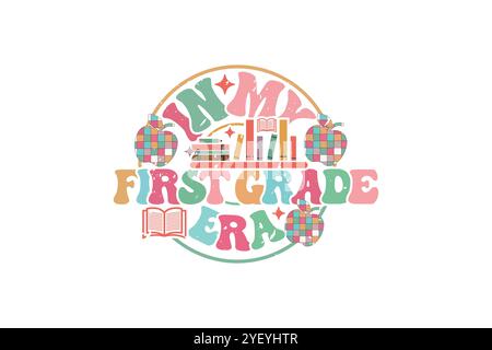 Lehrerbuch Hebeldesign SVG Stock Vektor