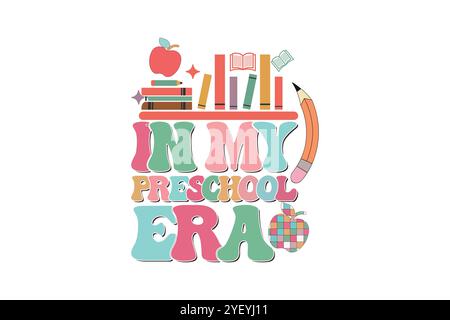 Lehrerbuch Hebeldesign SVG Stock Vektor