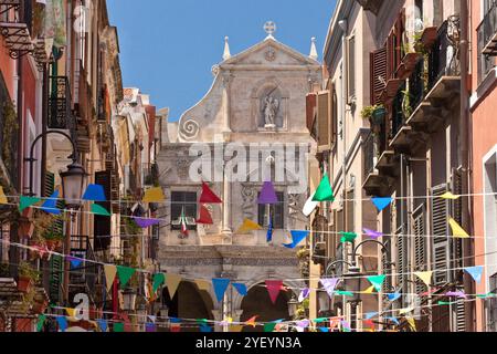 Kirche San Michele - Cagliari - Sardinien - Italien - Europa Stockfoto