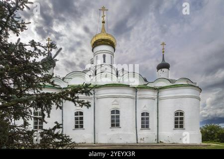 Die Dreifaltigkeitskathedrale ist die wichtigste Kathedrale der Stadt Vyazma, Smolensk, Russland, Europa Stockfoto