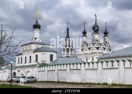 Das Kloster der Heiligen Verkündigung ist ein orthodoxes Kloster in Murom, Russland, Europa Stockfoto