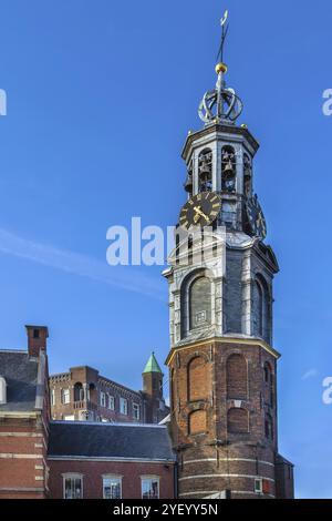 Munttoren (Mint Tower) ist ein Turm in Amsterdam, Niederlande Stockfoto