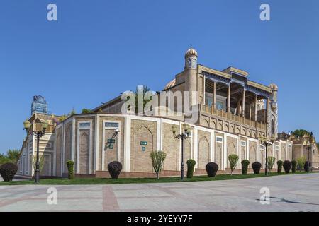 Die Khazret-Khyzr-Moschee ist ein muslimisches religiöses Gebäude in Samarkand, Usbekistan, Asien Stockfoto