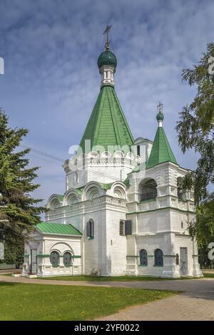 Erzengel-Michael-Kathedrale im Kreml Nischni Nowgorod, Russland, Europa Stockfoto