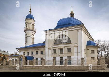 Die Weiße Moschee ist die älteste Moschee in Astrachan, Russland, Europa Stockfoto