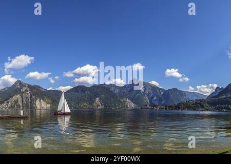 Landschaft mit Altaussee in der Steiermark, Österreich, Europa Stockfoto