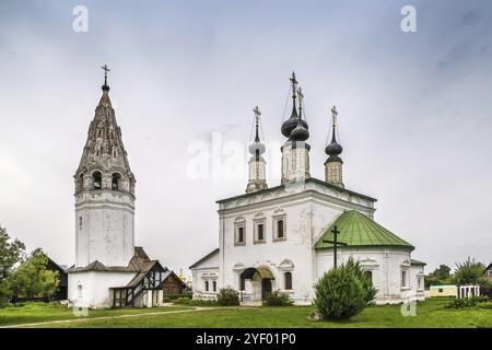 Das Kloster St. Alexander wurde 1240 von Alexander Newski in Suzdal, Russland, Europa gegründet Stockfoto