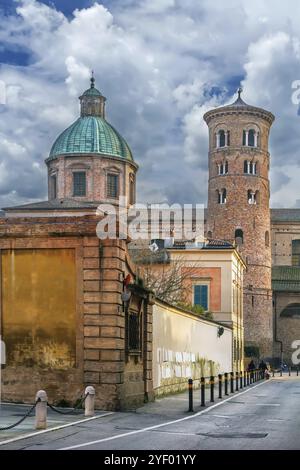 Metropolitan Cathedral of the Auferstehung unseres Herrn Jesus Chris in Ravenna, Italien, Europa Stockfoto