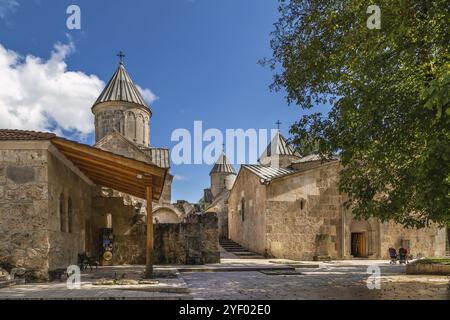 Haghartsin ist ein Kloster aus dem 13.. Jahrhundert in der Nähe der Stadt Dilijan in Armenien Stockfoto