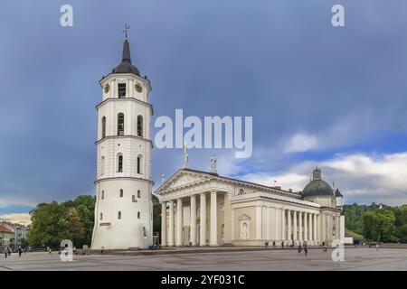 Basilika St. Stanislaus und St. Ladislaus in Vilnius, Litauen, Europa Stockfoto