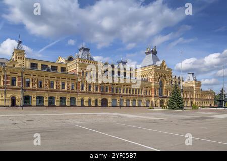 Gebäude der Nischni Nowgorod Messe, Russland, Europa Stockfoto