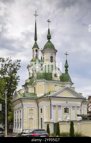 Die St. Catherine’s Church, Parnu, ist eine russisch-orthodoxe Kirche in Parnu, Estland Stockfoto