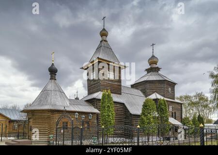 Tempel des heiligen Sergius von Radonesch im Dreifaltigkeitskloster, Murom, Russland, Europa Stockfoto