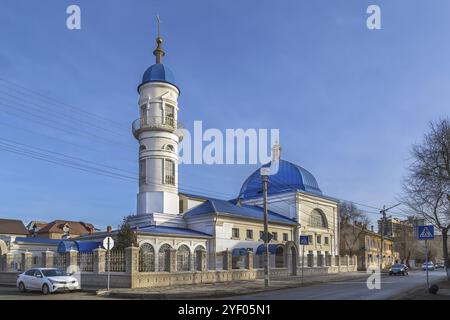 Die Weiße Moschee ist die älteste Moschee in Astrachan, Russland, Europa Stockfoto