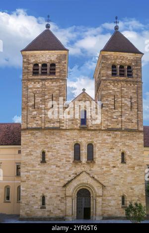 Die Abtei Seckau ist ein Benediktinerkloster in Seckau in der Steiermark, Österreich. Abbey Basilica Stockfoto