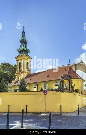 Serbisch-Orthodoxe Kirche St. Georg in Budapest, Ungarn, Europa Stockfoto