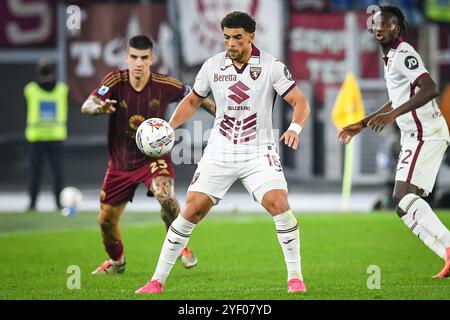 Rom, Italie. 31. Oktober 2024. Che ADAMS von Turin während der italienischen Meisterschaft Serie A Fußballspiel zwischen AS Roma und Turin FC am 31. Oktober 2024 im Stadio Olimpico in Rom, Italien - Foto Matthieu Mirville (M Insabato)/DPPI Credit: DPPI Media/Alamy Live News Stockfoto