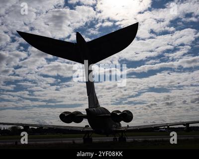 Vickers Armstrong VC 10 Flugzeug in Dunsfold, Surrey, Großbritannien Stockfoto