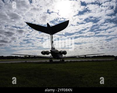 Vickers Armstrong VC 10 Flugzeug in Dunsfold, Surrey, Großbritannien Stockfoto