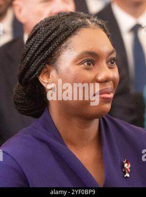 London, England, Großbritannien. November 2024. KEMI BADENOCH wird gesehen, nachdem sie zur neuen Vorsitzenden der Konservativen Partei gewählt wurde. (Kreditbild: © Tayfun Salci/ZUMA Press Wire) NUR REDAKTIONELLE VERWENDUNG! Nicht für kommerzielle ZWECKE! Quelle: ZUMA Press, Inc./Alamy Live News Stockfoto