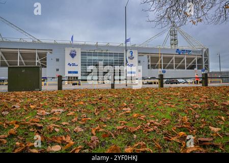 Deepdale, Preston, Großbritannien. November 2024. EFL Championship Football, Preston North End gegen Bristol City; Deepdale Stadium Credit: Action Plus Sports/Alamy Live News Stockfoto