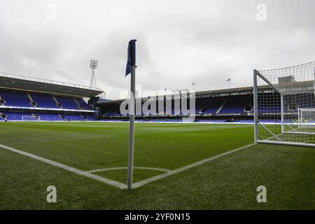 Ipswich, Großbritannien. November 2024. Allgemeine Ansicht des Spielfelds während des Spiels Ipswich Town FC gegen Leicester City FC English Premier League in Portman Road, Ipswich, England, Großbritannien am 2. November 2024 Credit: Every Second Media/Alamy Live News Stockfoto