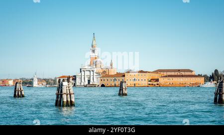san giorgio maggiore in venedig, italien Stockfoto
