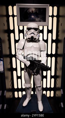 Star Wars Traveling Galaxy - Sturmtruppe in Budapest, Ungarn. Stockfoto